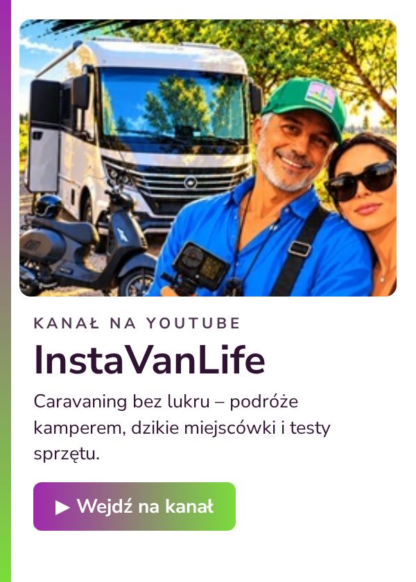 InstaVanLife – kanał o podróżach kamperem na YouTube
